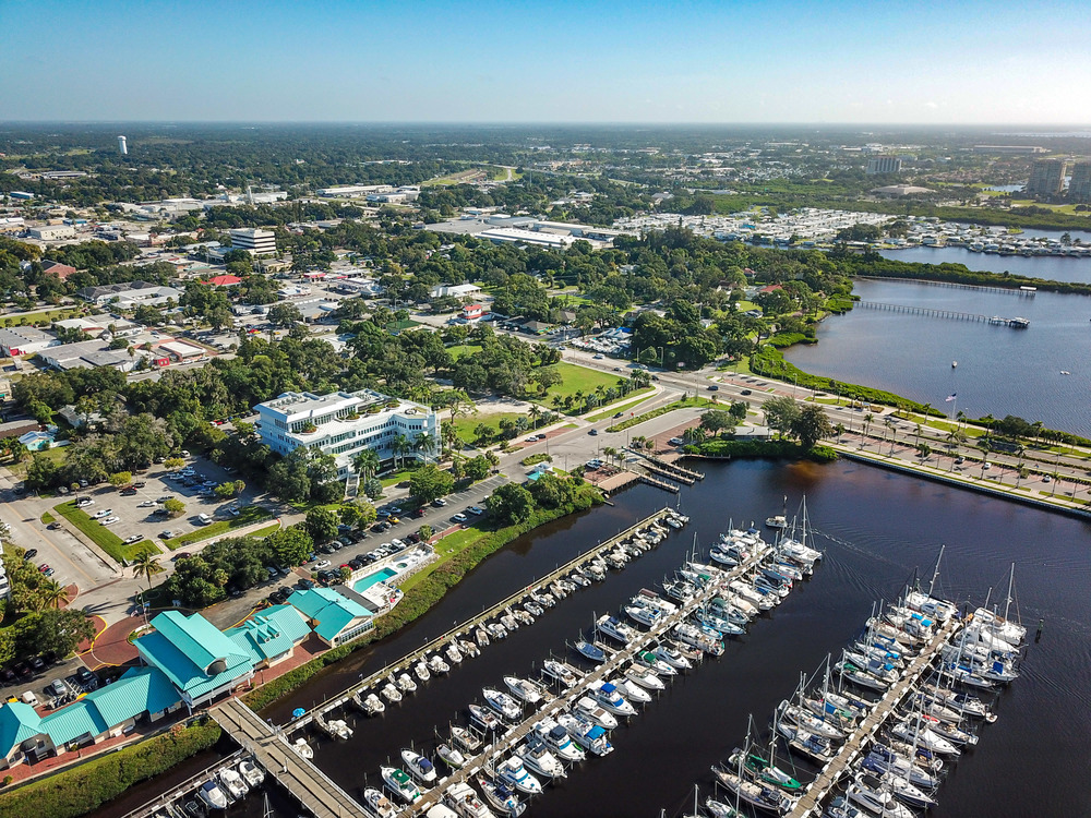 834 Riverside Dr, Palmetto, FL for sale Aerial- Image 1 of 12