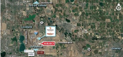 4065 St Cloud Dr, Loveland, CO - AERIAL map view