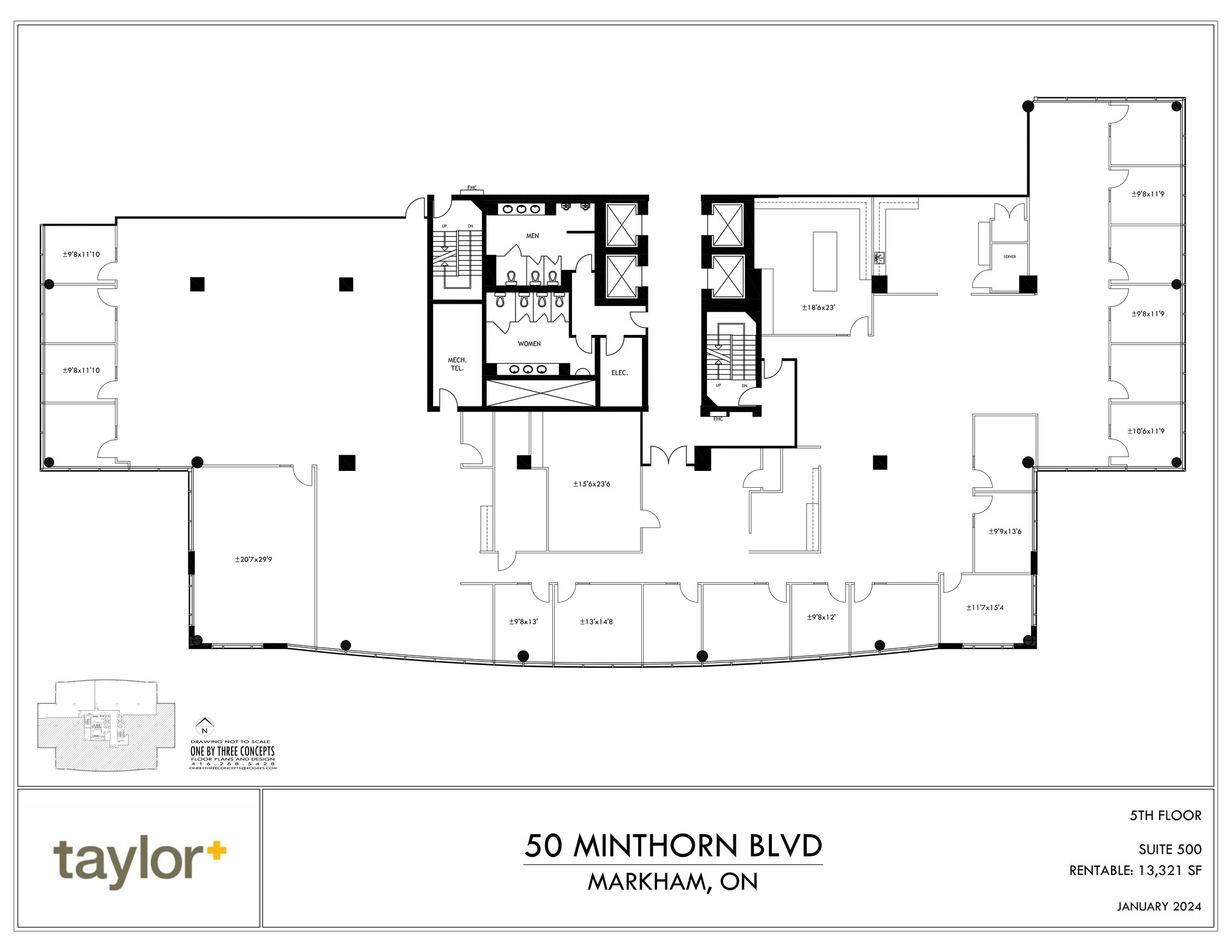 50 Minthorn Blvd, Markham, ON for lease Site Plan- Image 1 of 1