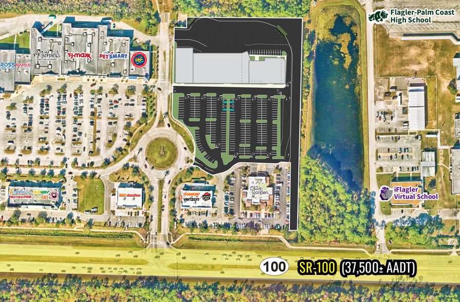 5300 SR-100, Palm Coast, FL for lease - Building Photo - Image 2 of 2