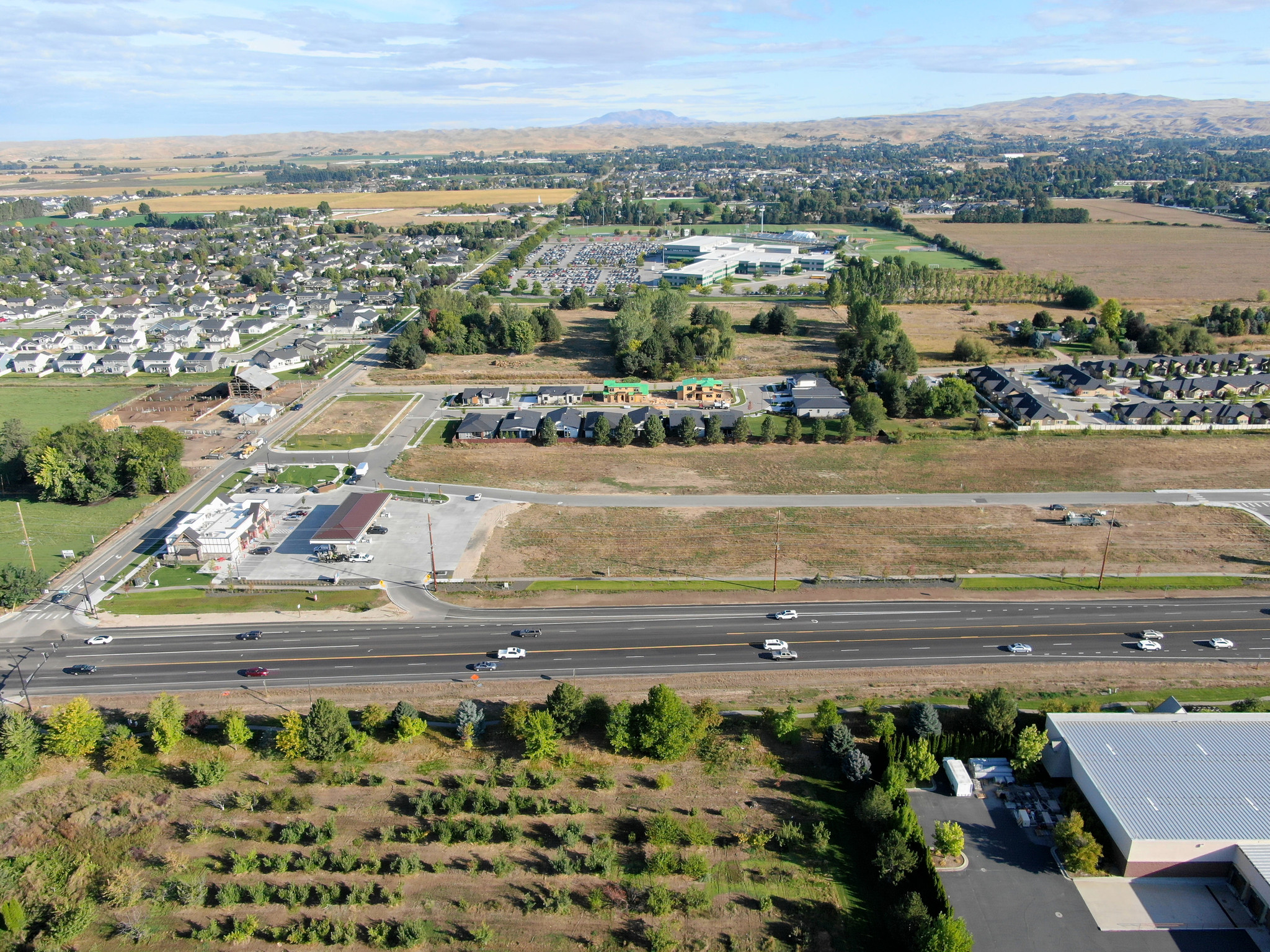 Park & State St, Eagle, ID for sale Aerial- Image 1 of 1