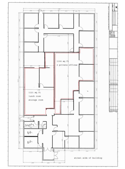 1815 S Northwestern Ave, Stillwater, MN for lease - Floor Plan - Image 2 of 2