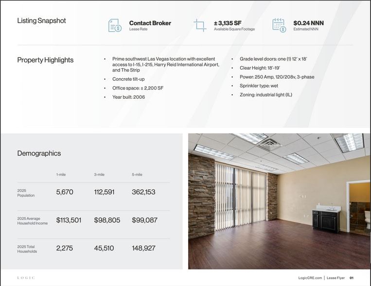 5178 W Patrick Ln, Las Vegas, NV for lease - Building Photo - Image 2 of 14