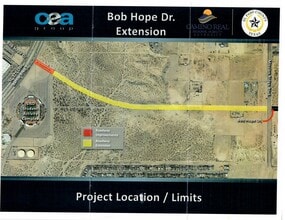 Loop 375 & Bob Hope Blvd., El Paso, TX - AERIAL map view