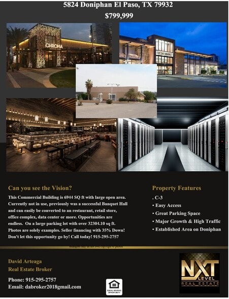 5824 Doniphan Dr, El Paso, TX for sale - Building Photo - Image 1 of 10