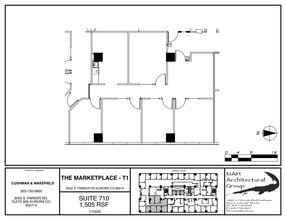 3025 S Parker Rd, Aurora, CO for lease Floor Plan- Image 1 of 1
