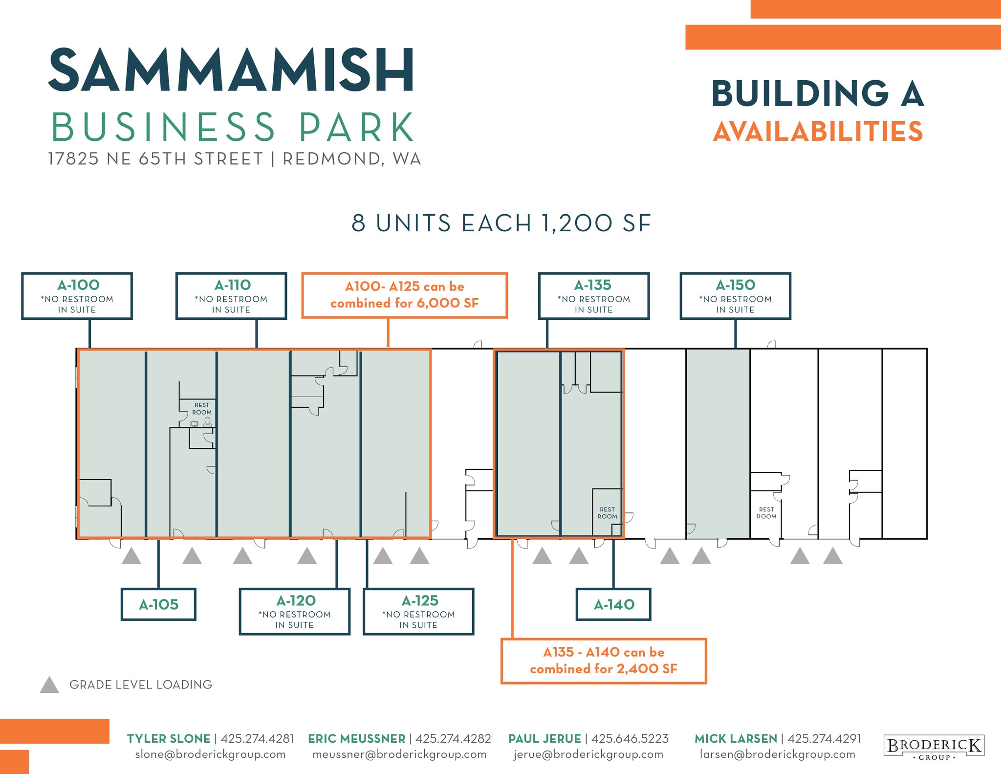 17825 NE 65th St, Redmond, WA for lease Floor Plan- Image 1 of 1