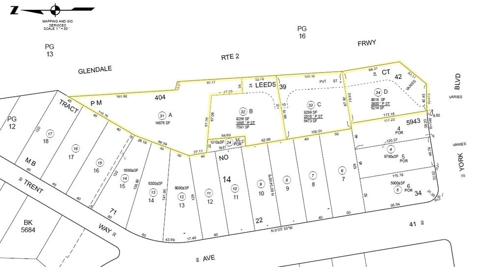 The Eastside Collection portfolio of 4 properties for sale on LoopNet.com - Plat Map - Image 2 of 4