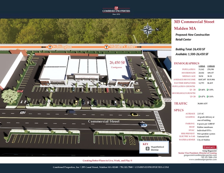 303 Commercial St, Malden, MA for lease - Building Photo - Image 2 of 5