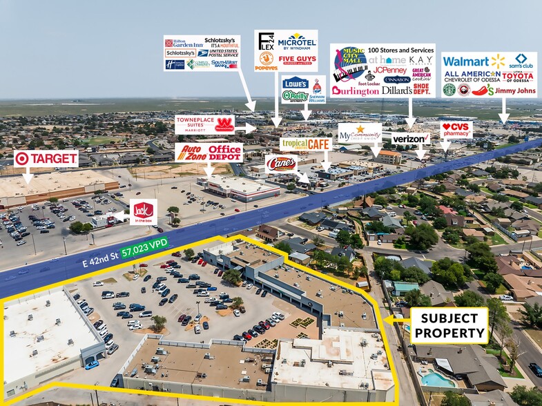 3950 E 42nd St, Odessa, TX for lease - Site Plan - Image 1 of 5