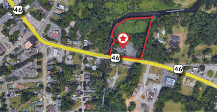 2 US Highway 46, Mount Olive, NJ - AERIAL  map view