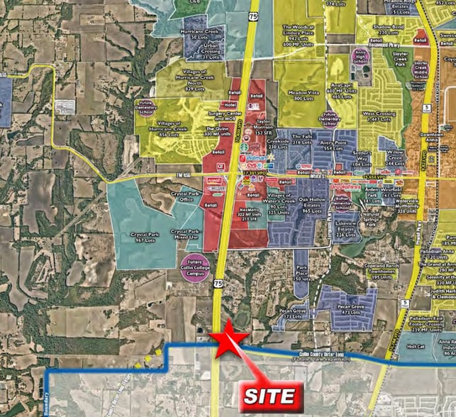 US Highway 75, Anna, TX for sale - Building Photo - Image 1 of 1