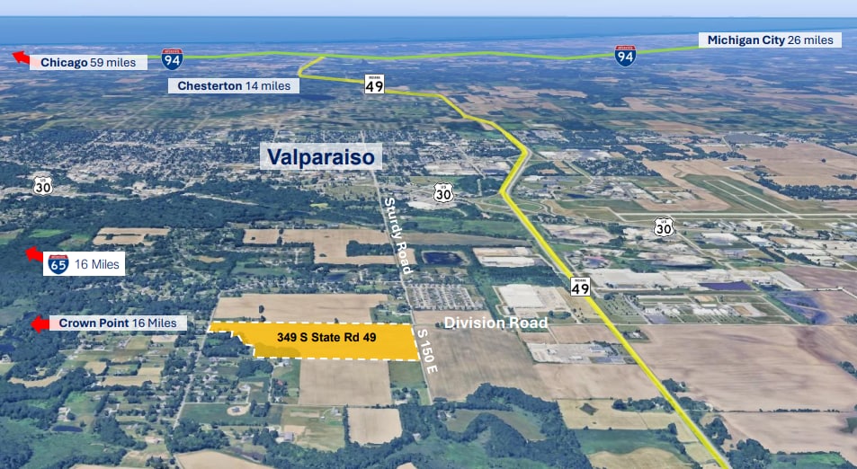 349 S State Rd 49, Valparaiso, IN for sale - Building Photo - Image 1 of 1