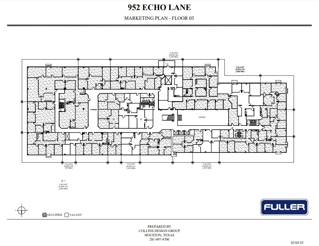 952 Echo Ln, Houston, TX for lease Floor Plan- Image 1 of 1