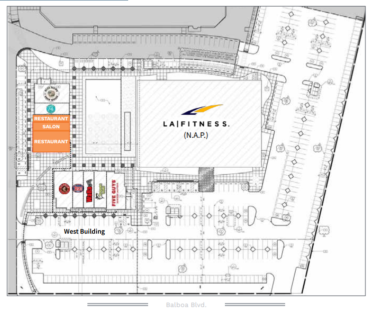 8420-8440 Balboa Blvd, Northridge, CA for lease Site Plan- Image 1 of 1