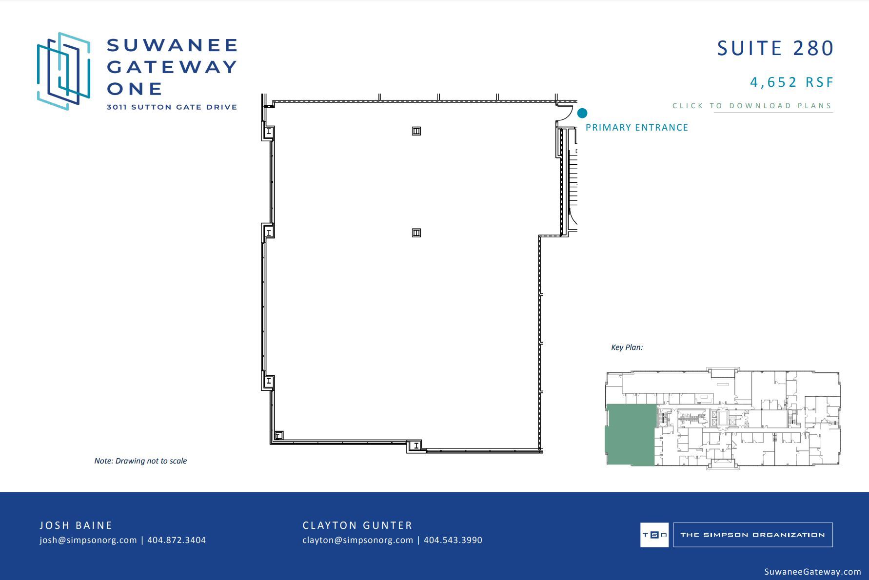 3011 Sutton Gate Dr E, Suwanee, GA for lease Floor Plan- Image 1 of 1