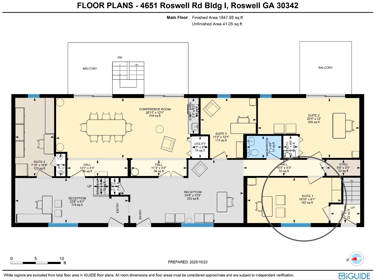 4651 Roswell Rd NE, Atlanta, GA for lease Floor Plan- Image 1 of 7