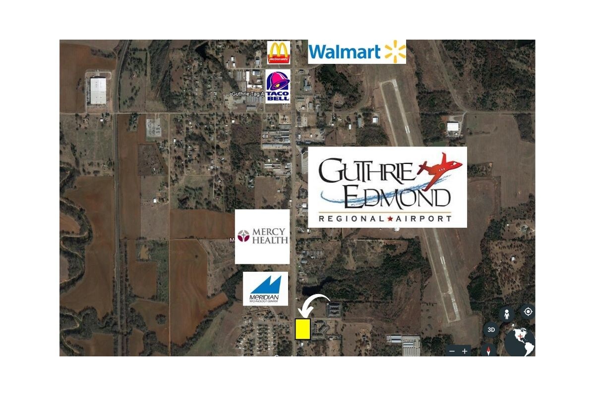S Division St, Guthrie, OK for sale Aerial- Image 1 of 1