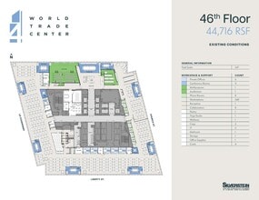 4 World Trade Center, New York, NY for lease Floor Plan- Image 1 of 1