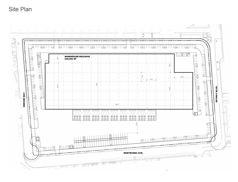 Mortensen Ave, Salinas, CA for lease Site Plan- Image 1 of 1