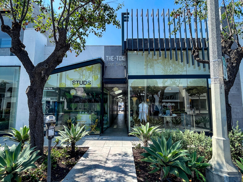 8478-8480 Melrose Pl, Los Angeles, CA for lease - Building Photo - Image 2 of 4