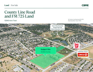 More details for County Line Road and FM 725, New Braunfels, TX - Land for Sale