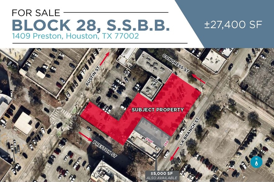 La Branch St, Houston, TX 77002 CBD Block 28