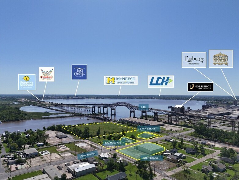 523-525 Miller Ave, Westlake, LA for lease - Building Photo - Image 1 of 5