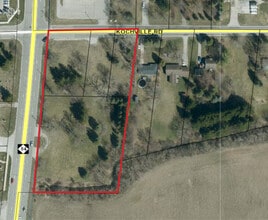 5950 Bay Rd, Saginaw, MI - AERIAL map view