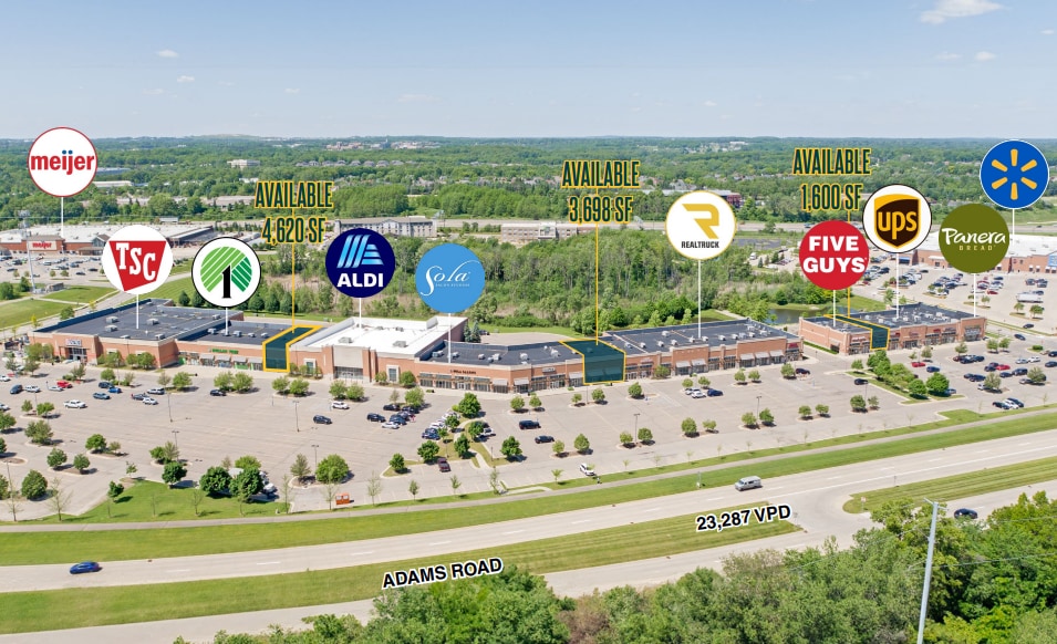 2500-3512 S Adams Rd, Rochester, MI for lease Building Photo- Image 1 of 10