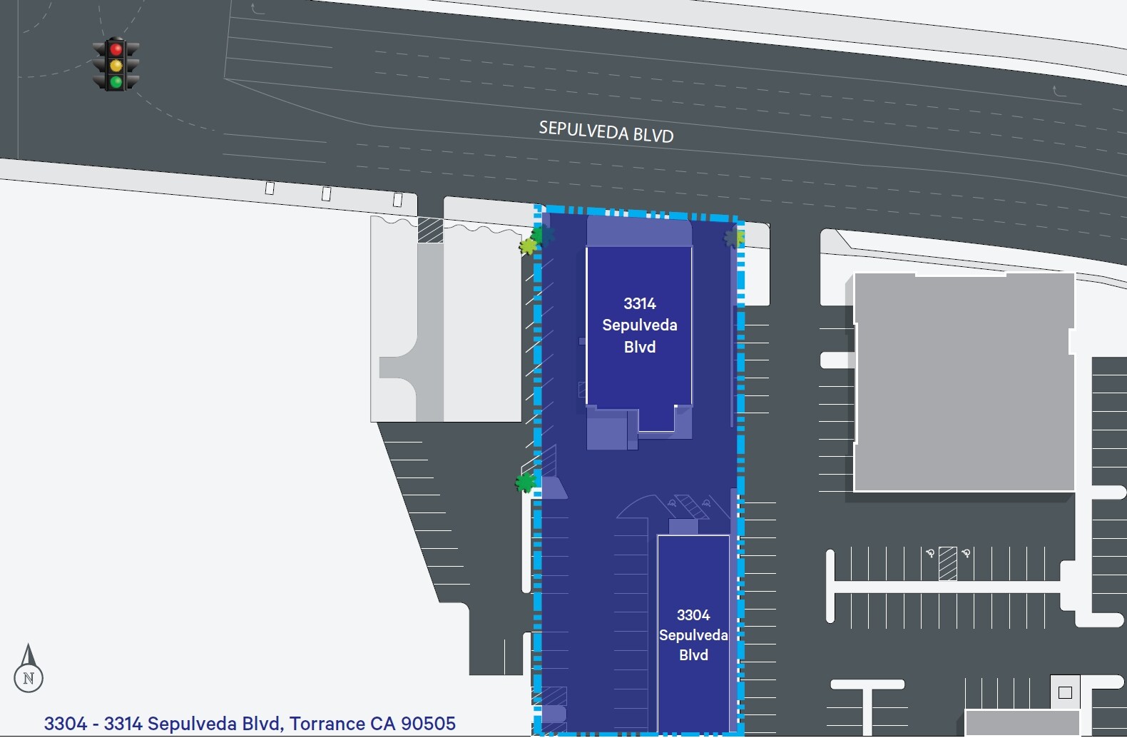 3304-3314 Sepulveda Blvd, Torrance, CA for lease Building Photo- Image 1 of 6