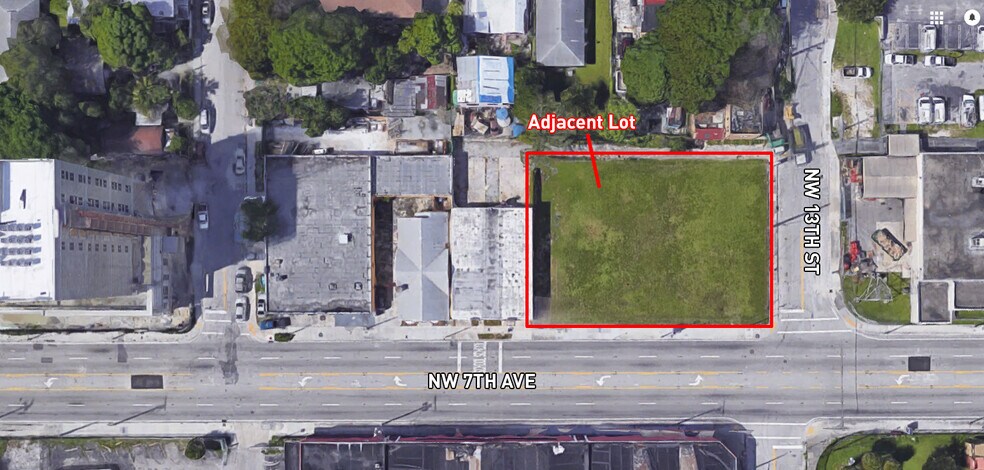 1250 NW 7th Ave, Miami, FL for sale - Aerial - Image 3 of 5