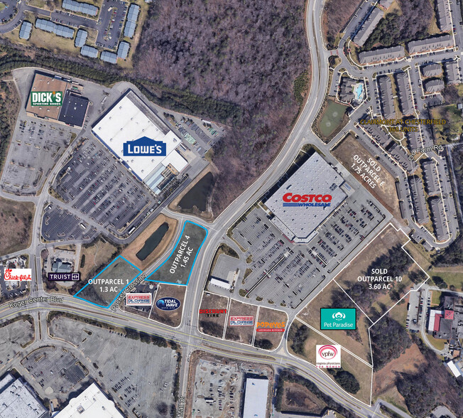 Koger Center Blvd & Mall Dr, Richmond, VA for sale - Aerial - Image 1 of 1