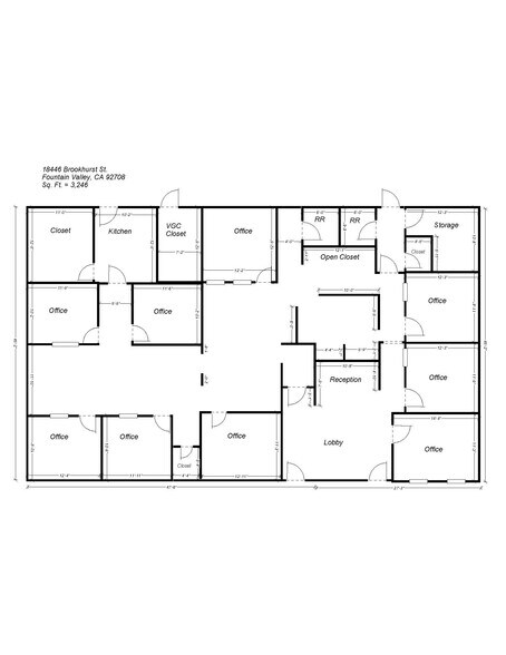 18384-18450 Brookhurst St, Fountain Valley, CA for lease - Building Photo - Image 3 of 3