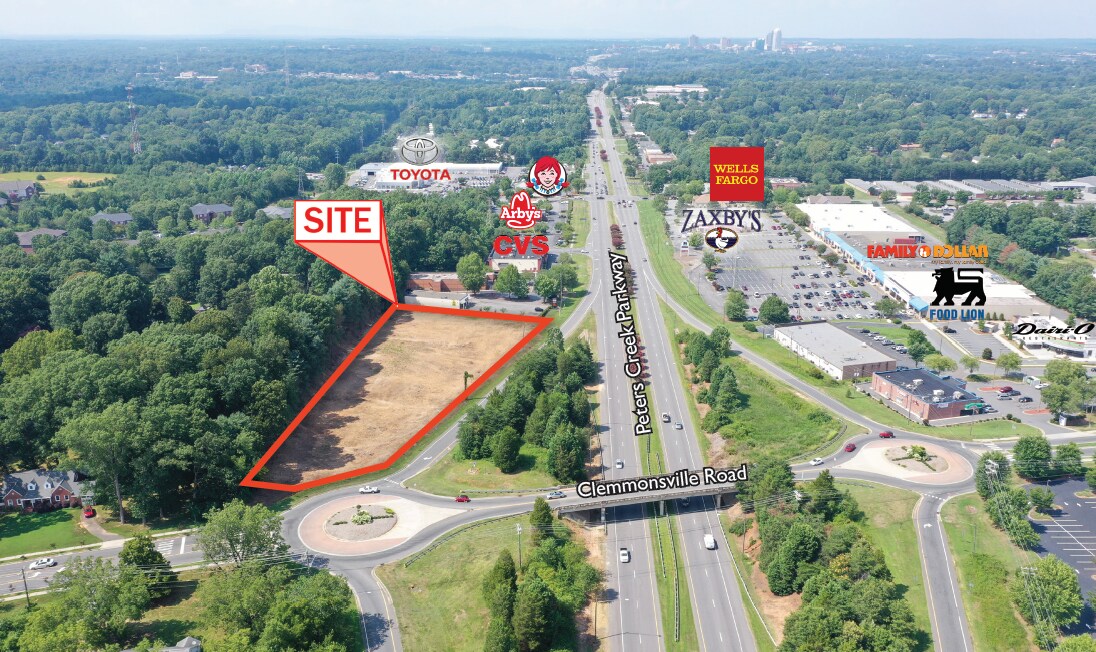 Peters Creek Parkway & Clemmonsville Rd, WinstonSalem, NC 27127