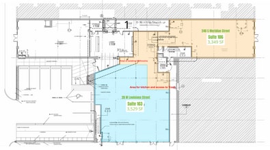 240 S Meridian St, Indianapolis, IN for lease Floor Plan- Image 1 of 1