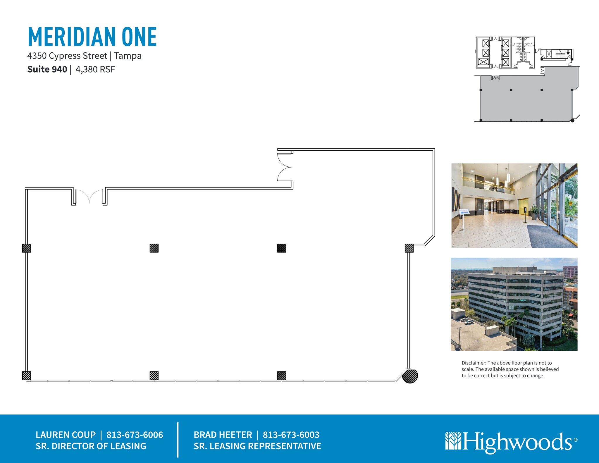 4350 W Cypress St, Tampa, FL for lease Site Plan- Image 1 of 1