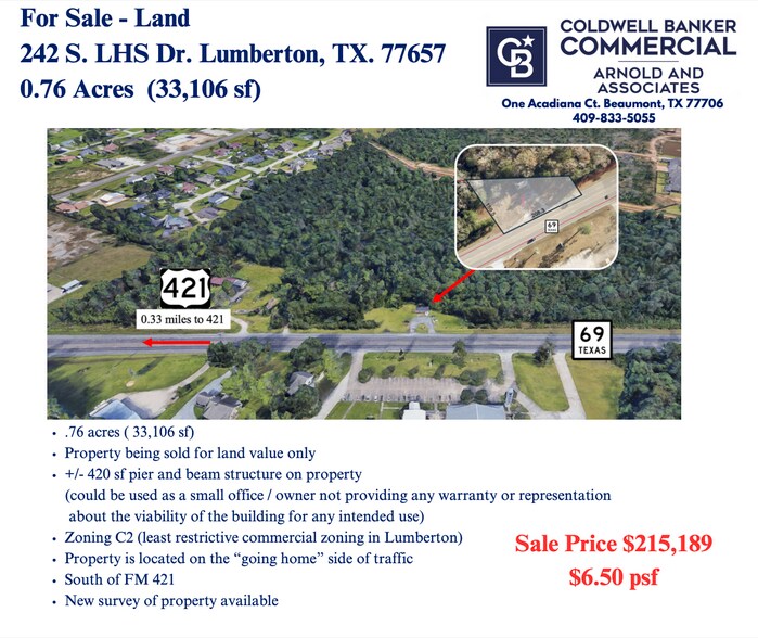 242 S Lhs Dr, Lumberton, TX for sale - Building Photo - Image 2 of 4