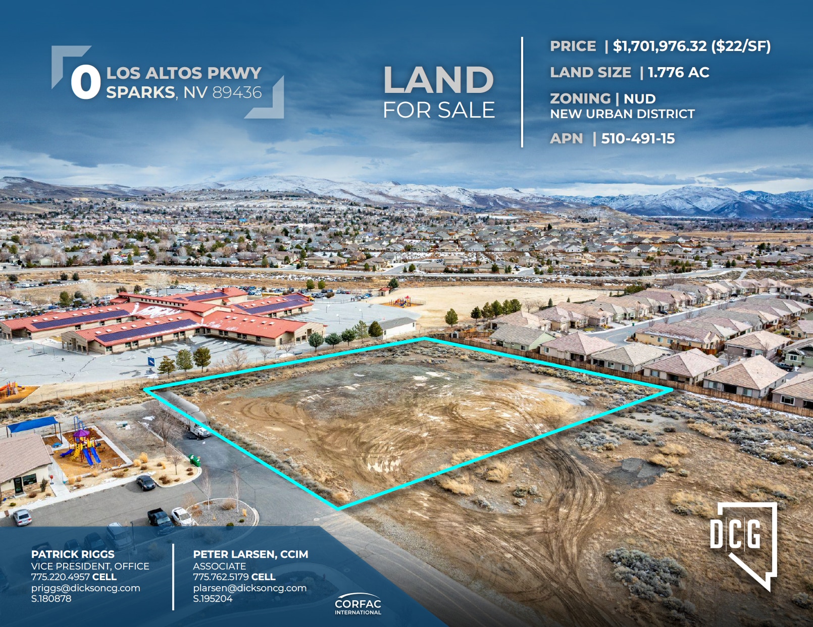 0 Los Altos Parkway, Sparks, NV for sale Building Photo- Image 1 of 4