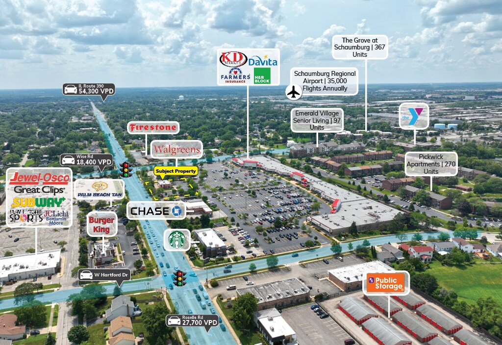 1160 S Roselle Rd, Schaumburg, IL for sale Neighborhood Photo- Image 1 of 1