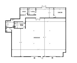 1767 Tribute Rd, Sacramento, CA for lease Floor Plan- Image 1 of 1