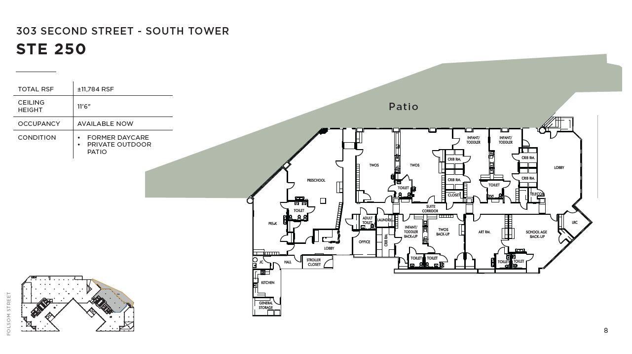 303 2nd St, San Francisco, CA for lease Floor Plan- Image 1 of 1