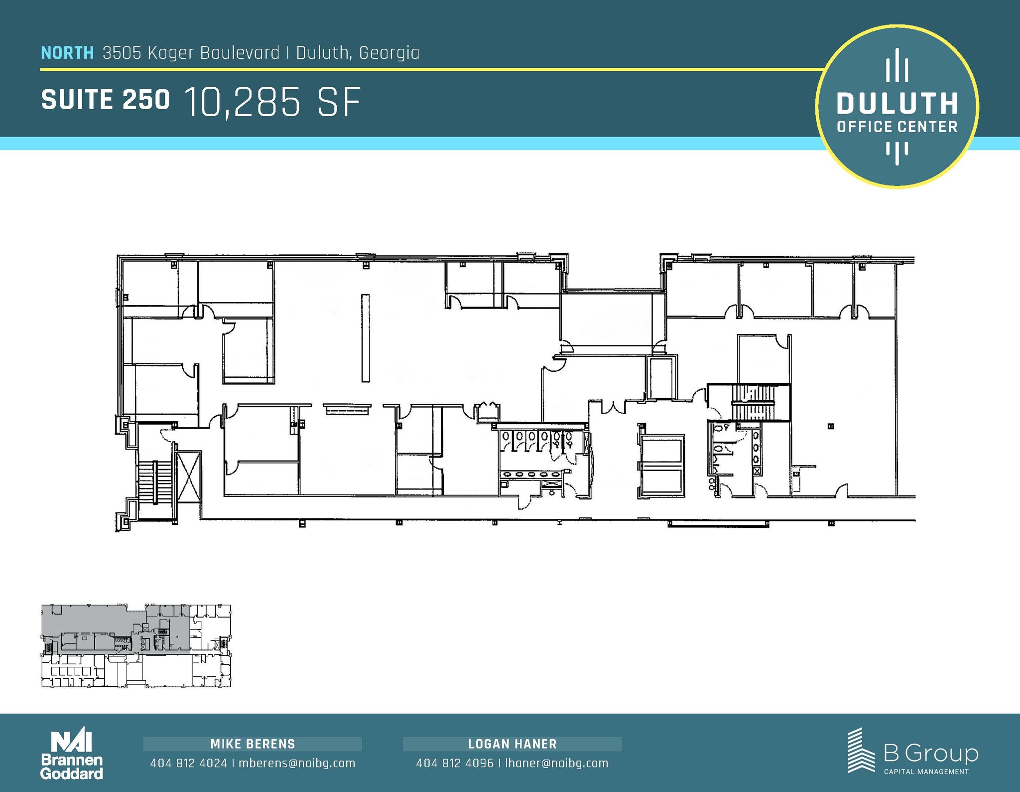 3505 Koger Blvd, Duluth, GA for lease Floor Plan- Image 1 of 1