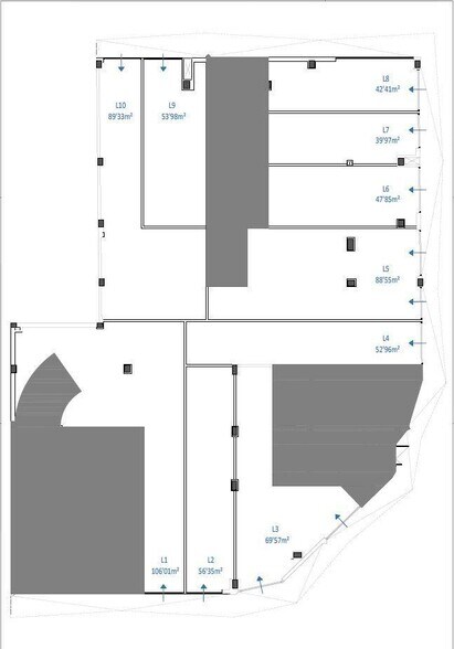 Retail in Alzira for lease - Floor Plan - Image 2 of 2
