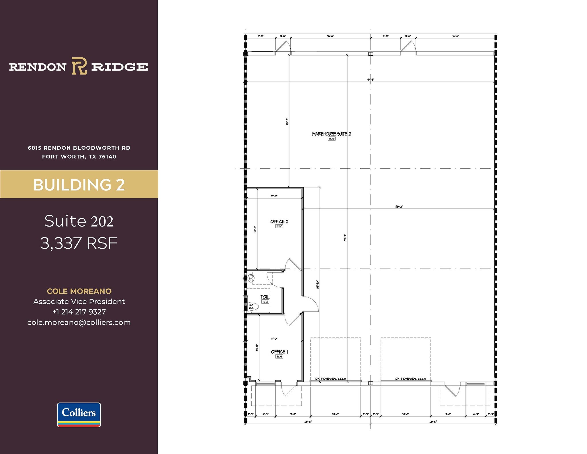 6815 Rendon Bloodworth Rd, Fort Worth, TX for lease Building Photo- Image 1 of 5