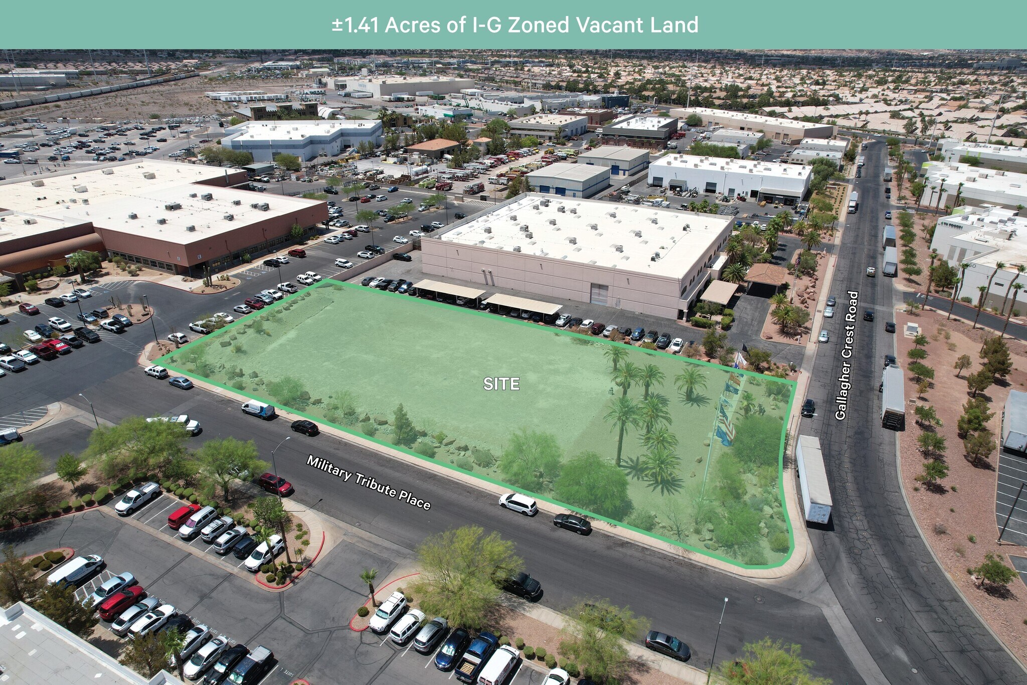 151 Gallagher Crest Rd, Henderson, NV for sale Aerial- Image 1 of 1