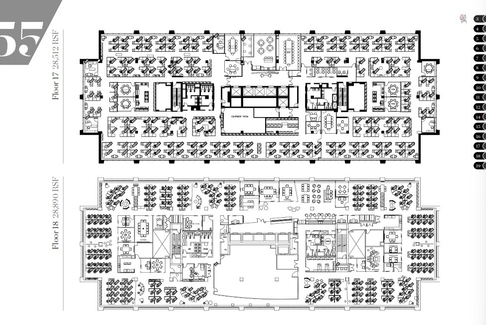 55 Bloor St W, Toronto, ON for lease Floor Plan- Image 1 of 1