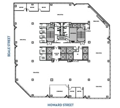 301 Howard St, San Francisco, CA for lease Floor Plan- Image 1 of 1