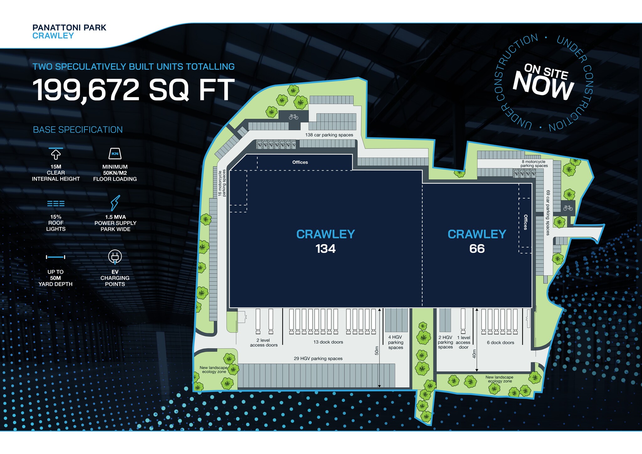 Fleming Way, Crawley for lease Site Plan- Image 1 of 1