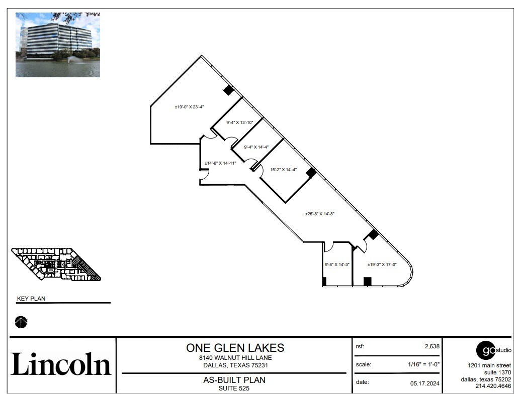 8140 Walnut Hill Ln, Dallas, TX for lease Floor Plan- Image 1 of 1